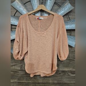 FP Peach Peach Knit Top